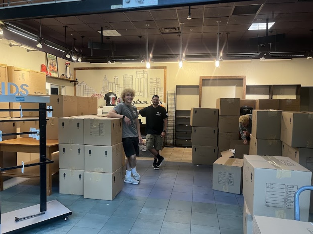 Packing Team at Work